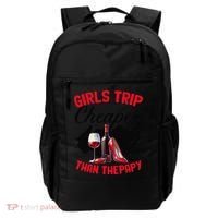 Funny Trip Bachelorette Wine Party Weekend Squad Backpack thumb 0