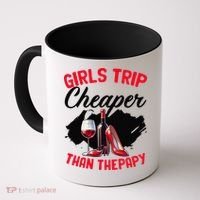 Funny Trip Bachelorette Wine Party Weekend Squad Coffee Mug thumb 0