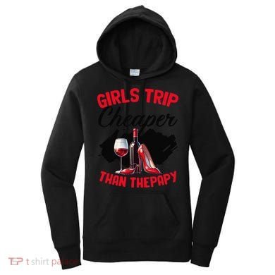 Funny Trip Bachelorette Wine Party Weekend Squad Women's Hoodie