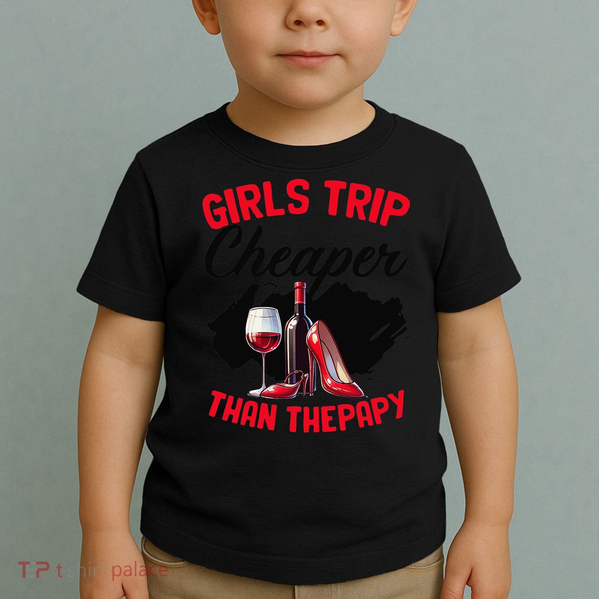 Funny Trip Bachelorette Wine Party Weekend Squad Toddler T-Shirt
