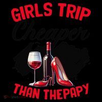 Funny Trip Bachelorette Wine Party Weekend Squad Women's T-Shirt thumb 6