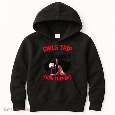 Funny Trip Bachelorette Wine Party Weekend Squad Kids Hoodie