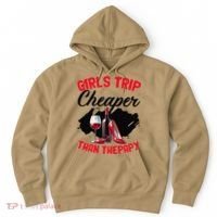 Funny Trip Bachelorette Wine Party Weekend Squad Hoodie thumb 0