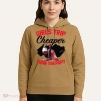 Funny Trip Bachelorette Wine Party Weekend Squad Hoodie thumb 5
