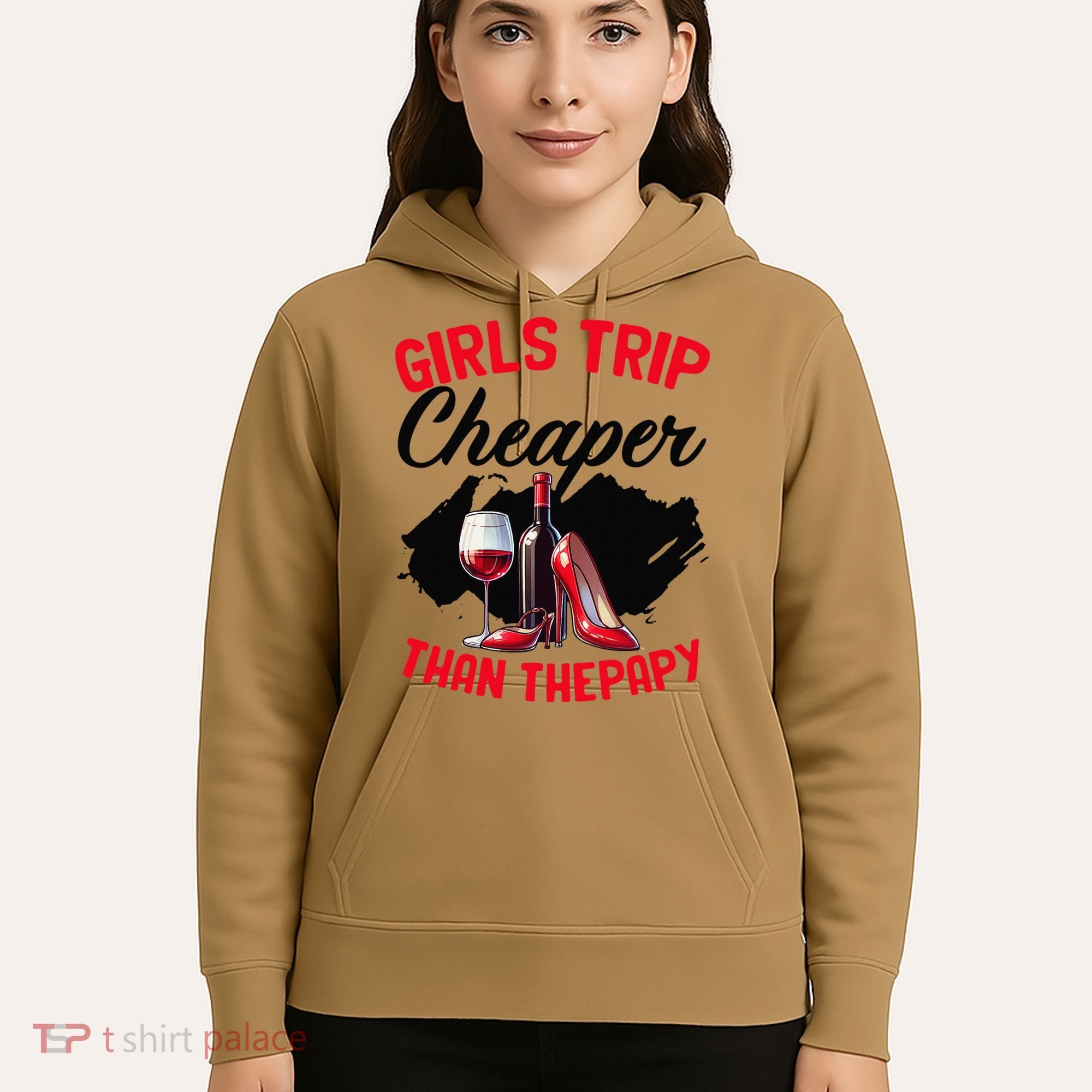 Funny Trip Bachelorette Wine Party Weekend Squad Hoodie