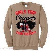 Funny Trip Bachelorette Wine Party Weekend Squad Sweatshirt thumb 0