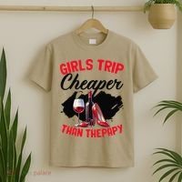 Funny Trip Bachelorette Wine Party Weekend Squad T-Shirt thumb 2