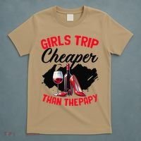 Funny Trip Bachelorette Wine Party Weekend Squad T-Shirt thumb 5
