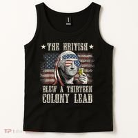 Funny The British Blew A 13 Colony Lead 4th Of July Us Flag Tank Top thumb 2