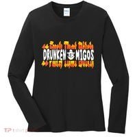 Fuck The Bitch Drunken M.I.G.O.S Women's Long Sleeve Shirt thumb 0