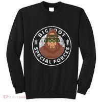 Funny Tactical Bigfoot Special Forces Hide And Seek Champion Sweatshirt thumb 0