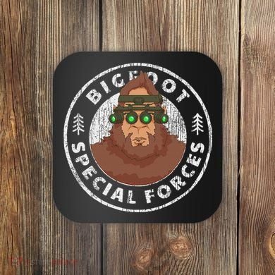 Funny Tactical Bigfoot Special Forces Hide And Seek Champion Coaster