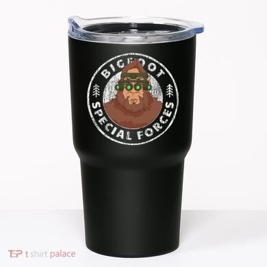 Funny Tactical Bigfoot Special Forces Hide And Seek Champion Tumbler