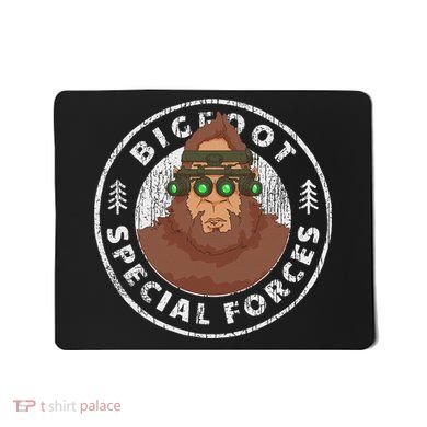 Funny Tactical Bigfoot Special Forces Hide And Seek Champion Mousepad
