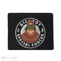 Funny Tactical Bigfoot Special Forces Hide And Seek Champion Mousepad thumb 0