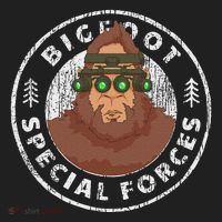 Funny Tactical Bigfoot Special Forces Hide And Seek Champion Hat thumb 2