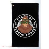 Funny Tactical Bigfoot Special Forces Hide And Seek Champion Golf Towel thumb 0