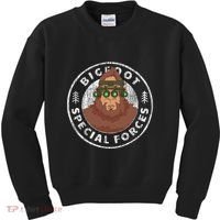 Funny Tactical Bigfoot Special Forces Hide And Seek Champion Kids Sweatshirt thumb 0