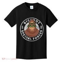 Funny Tactical Bigfoot Special Forces Hide And Seek Champion Kids T-Shirt thumb 0