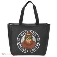 Funny Tactical Bigfoot Special Forces Hide And Seek Champion Tote Bag thumb 0