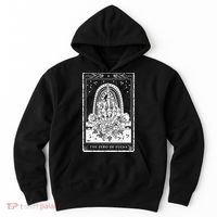 Funny Tarot Card Zero Of Fucks Occult Tarot Reader Reading Hoodie thumb 0