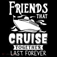 Friends That Cruise Together Last Forever Women's Hoodie thumb 2