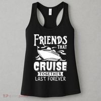 Friends That Cruise Together Last Forever Women's Tank Top thumb 3