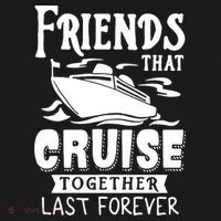 Friends That Cruise Together Last Forever Women's Long Sleeve Shirt thumb 2