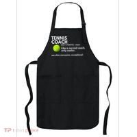 Funny Tennis Coach Definition Coaching Gift Apron thumb 0