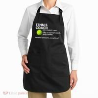 Funny Tennis Coach Definition Coaching Gift Apron thumb 2