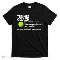 Funny Tennis Coach Definition Coaching Gift T-Shirt thumb 0