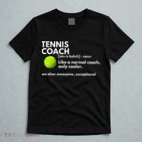 Funny Tennis Coach Definition Coaching Gift T-Shirt thumb 5