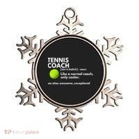 Funny Tennis Coach Definition Coaching Gift Ornament thumb 0
