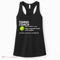 Funny Tennis Coach Definition Coaching Gift Women's Tank Top thumb 0
