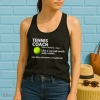 Funny Tennis Coach Definition Coaching Gift Women's Tank Top thumb 2