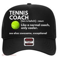 Funny Tennis Coach Definition Coaching Gift Hat thumb 0