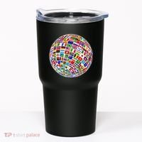 Flags The Countries Of The World Globe Earth World Flags Tumbler thumb 0