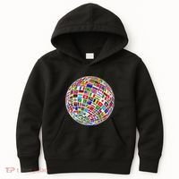 Flags The Countries Of The World Globe Earth World Flags Kids Hoodie thumb 0