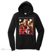 Funny Trump Christmas Sweater For Cat Lovers Women's Hoodie thumb 0