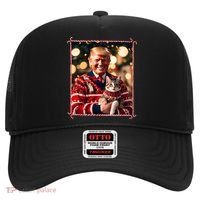 Funny Trump Christmas Sweater For Cat Lovers Hat thumb 0