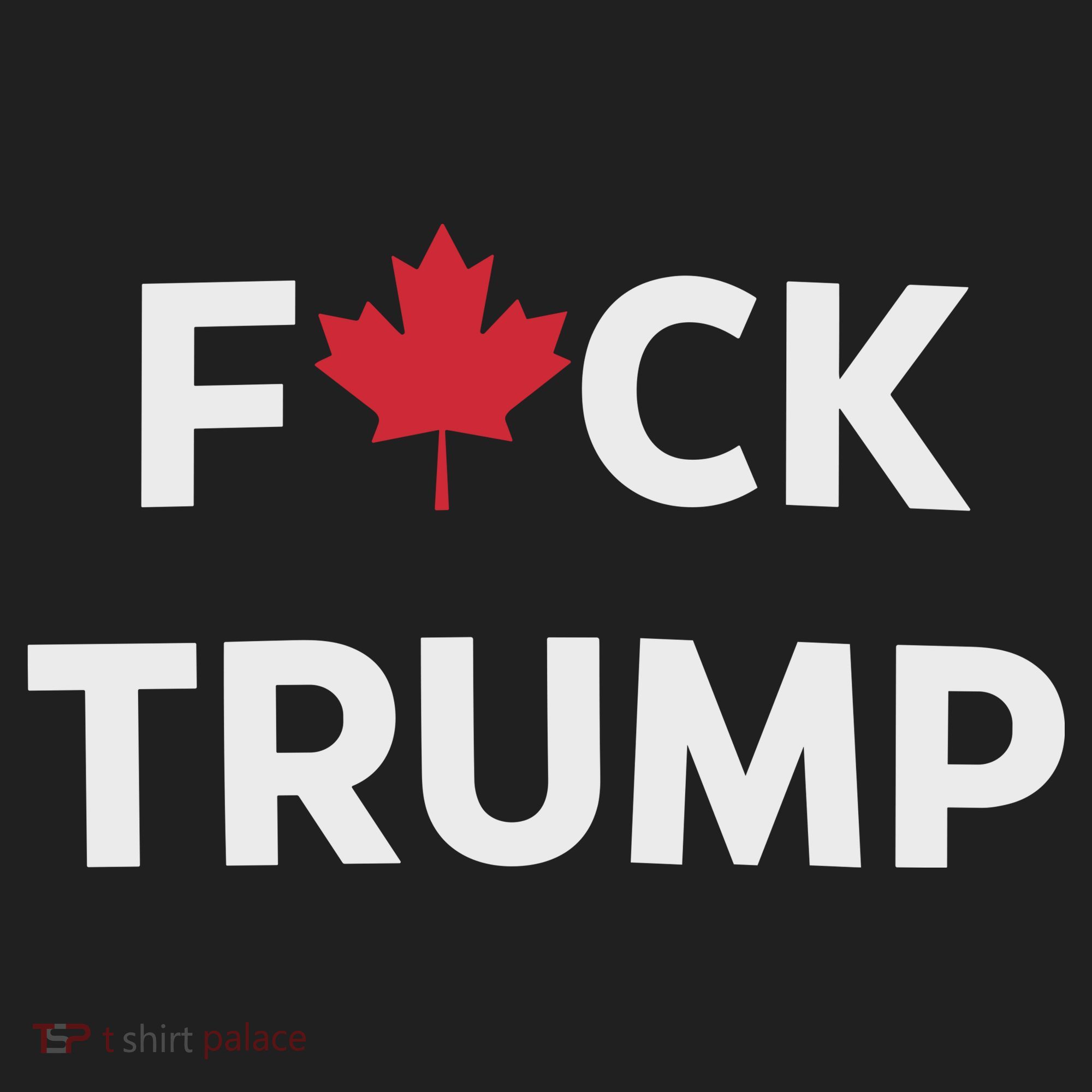 Fuck Trump Canada Women's Sweatshirt