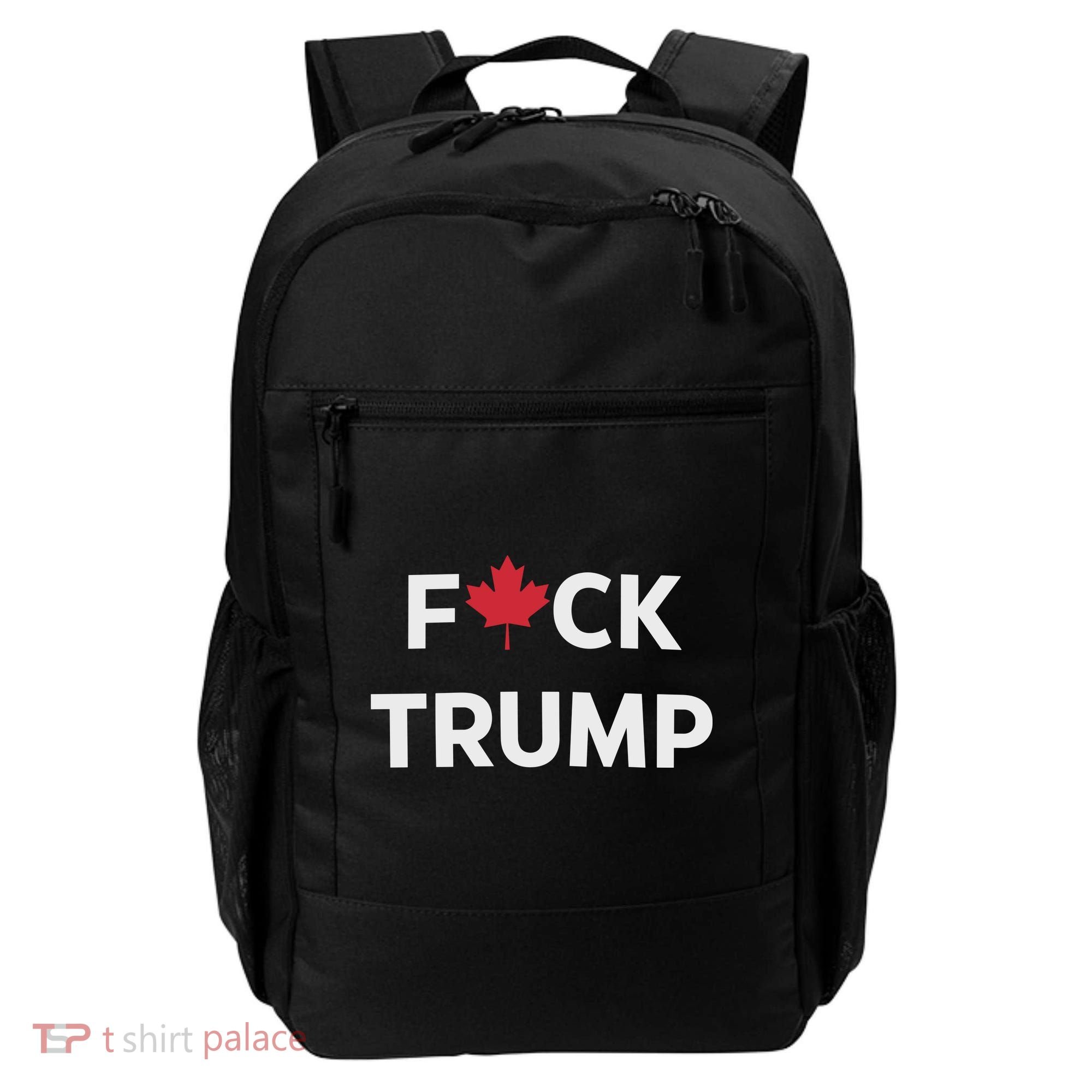 Fuck Trump Canada Backpack