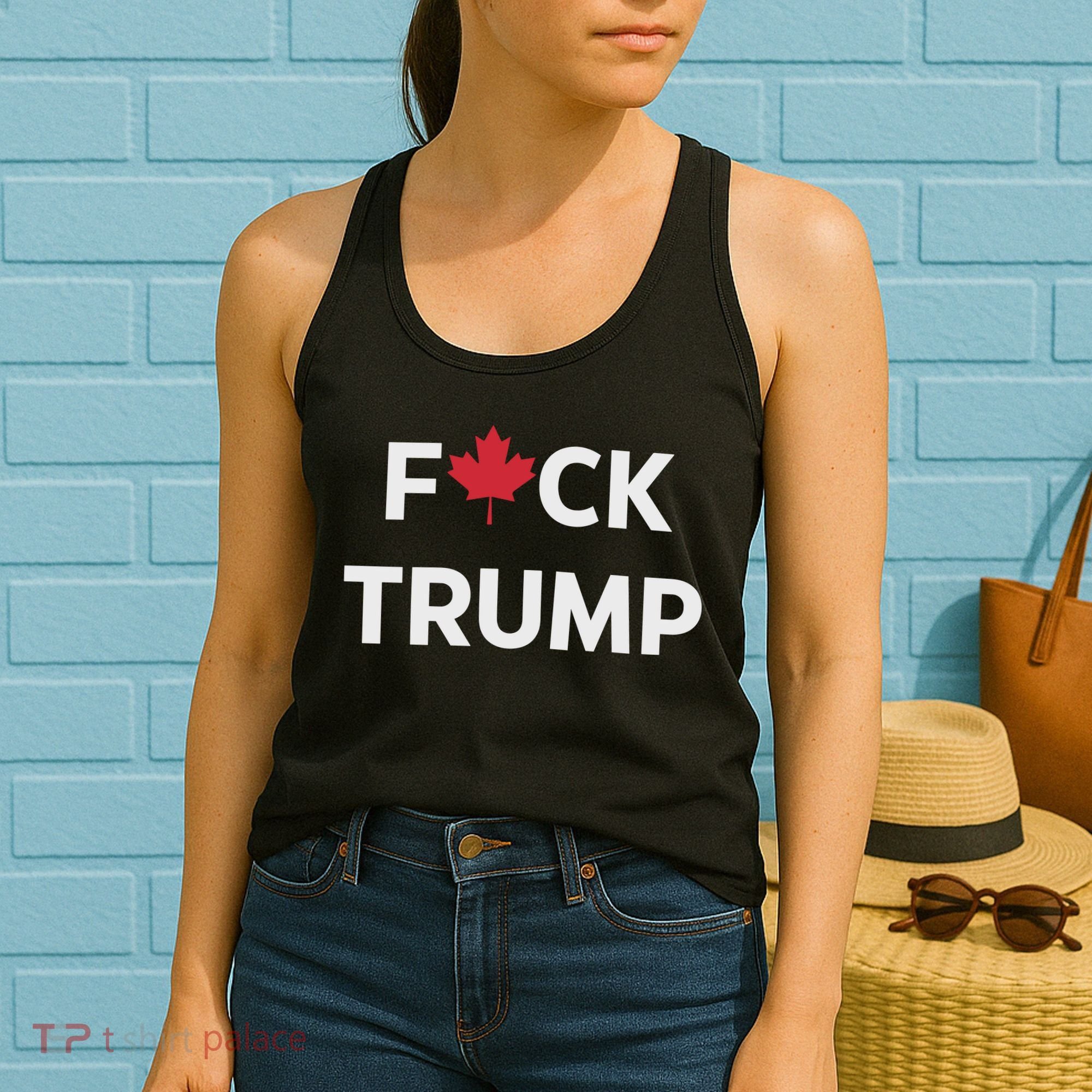 Fuck Trump Canada Women's Tank Top