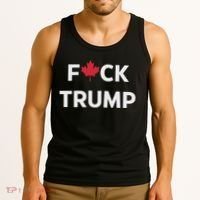 Fuck Trump Canada Tank Top thumb 3