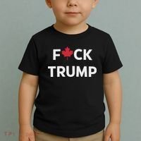Fuck Trump Canada Toddler T-Shirt thumb 2