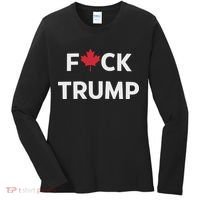Fuck Trump Canada Women's Long Sleeve Shirt thumb 0