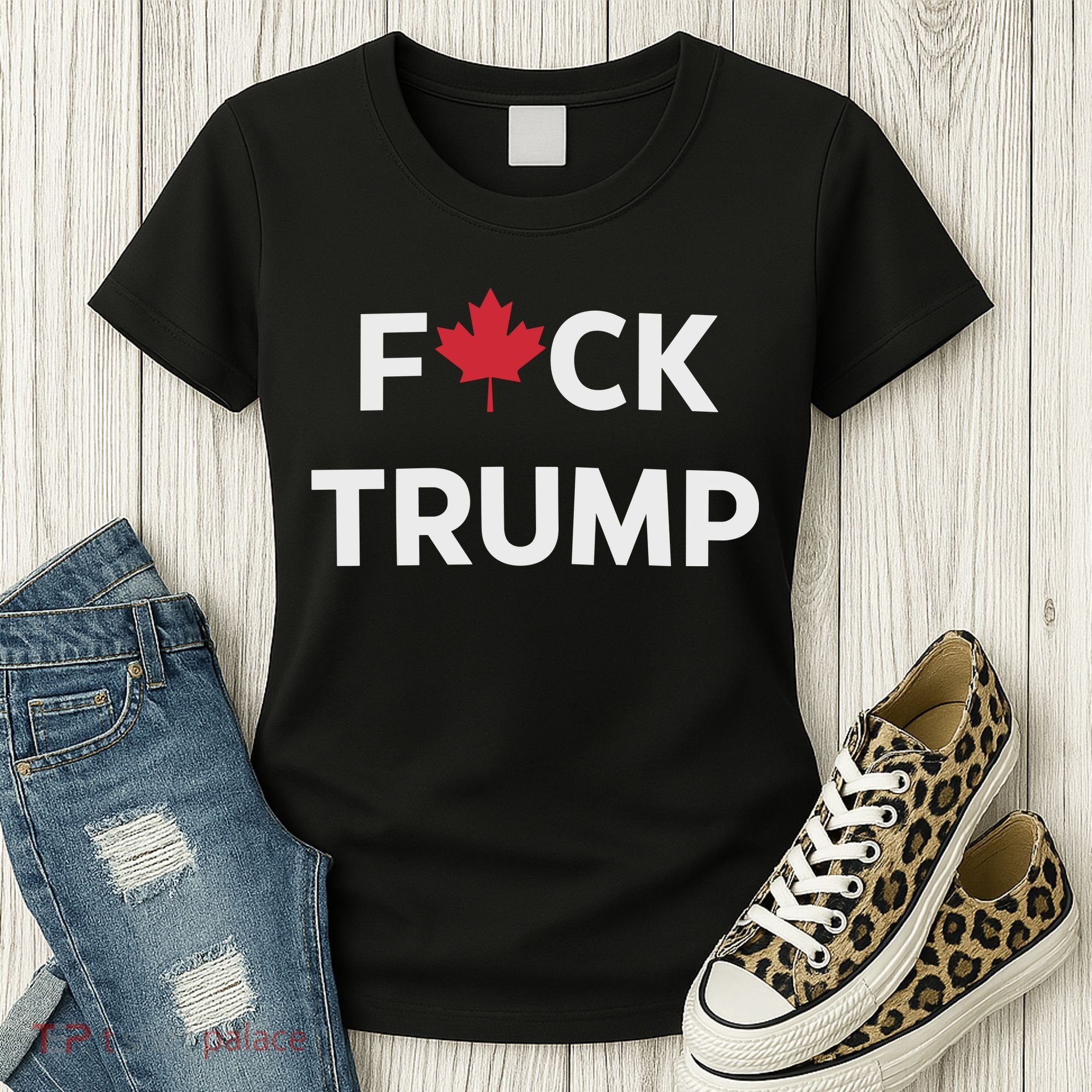 Fuck Trump Canada Women's T-Shirt