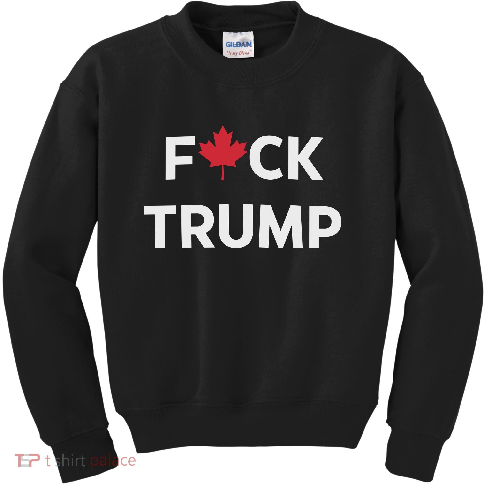 Fuck Trump Canada Kids Sweatshirt