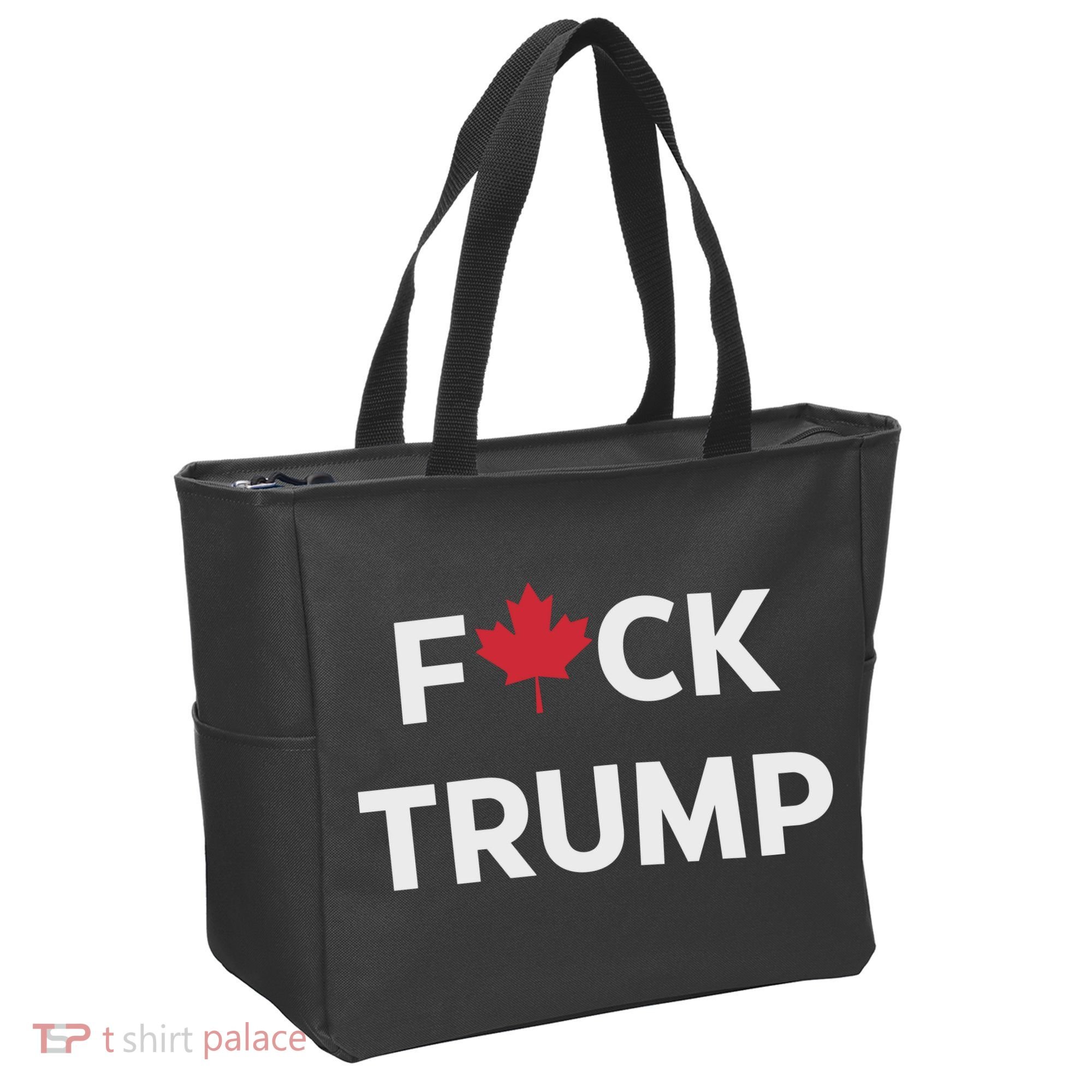 Fuck Trump Canada Tote Bag