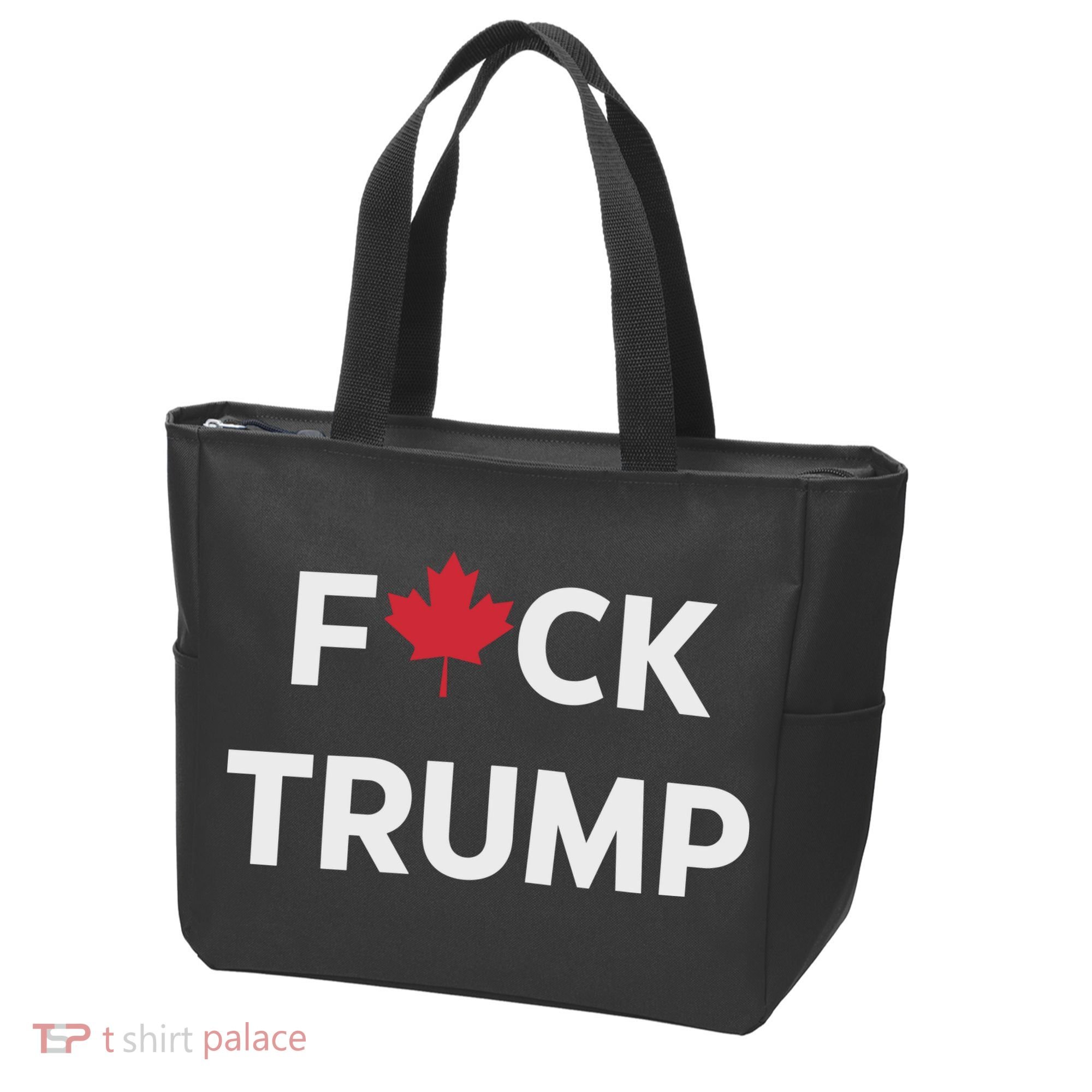 Fuck Trump Canada Tote Bag